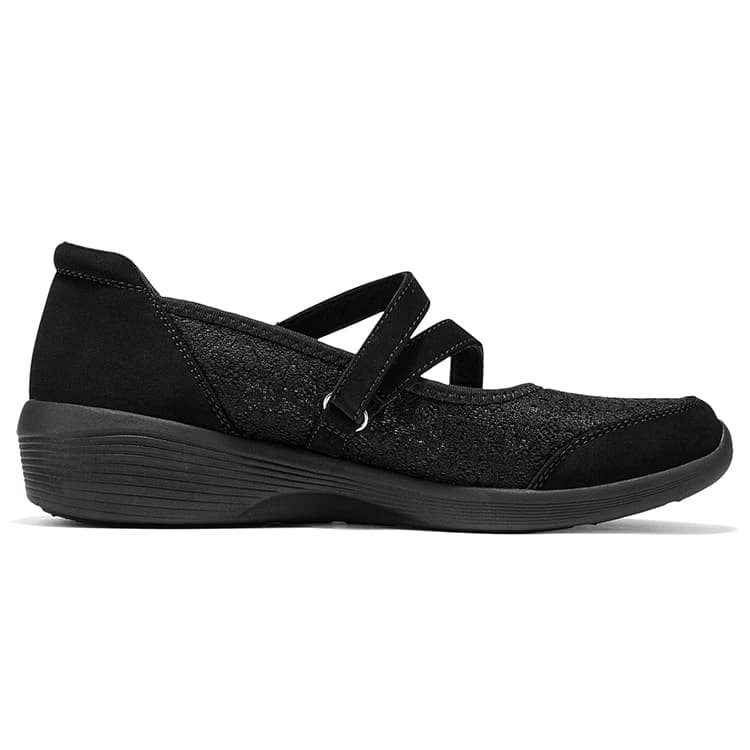 Skechers Modern Comfort Туфли Мэри Джейн Женские Чисто черный - изображение 2