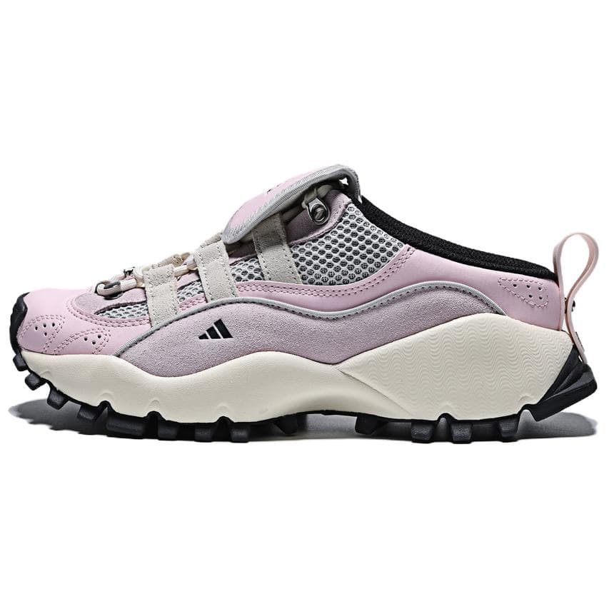 Кроссовки Adidas SEEULATER MULE Повседневная обувь Низкий Топ Светло-розовый Женский - изображение 1
