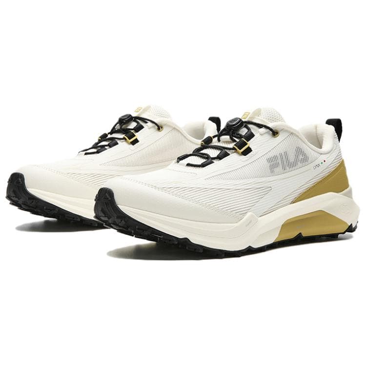 Кроссовки fila 3A LYNX Альпинистские и треккинговые ботинки Low Топ Кокосовый молочный белый Мужской - изображение 2