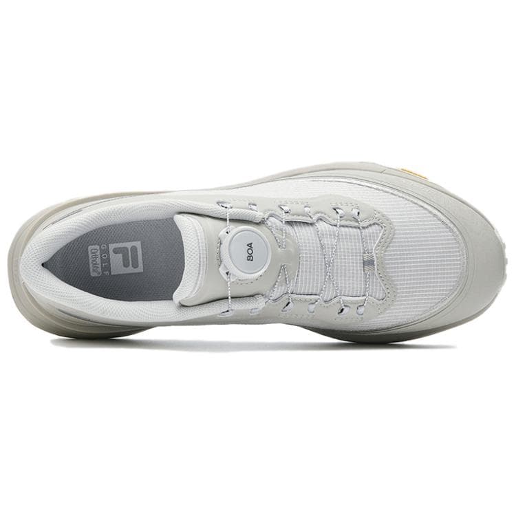 Кроссовки для гольфа fila Yisuo PRO Обувь для гольфа Low Топ Окаменелость Коричневый Мужской - изображение 3