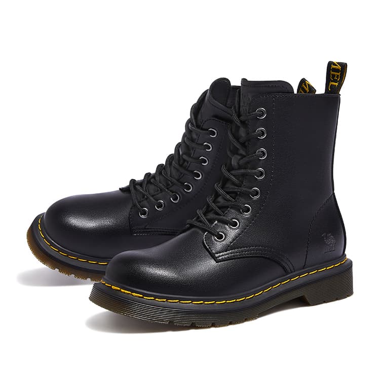 Ботинки CAMEL Army Boots High Top Black Women's - изображение 3