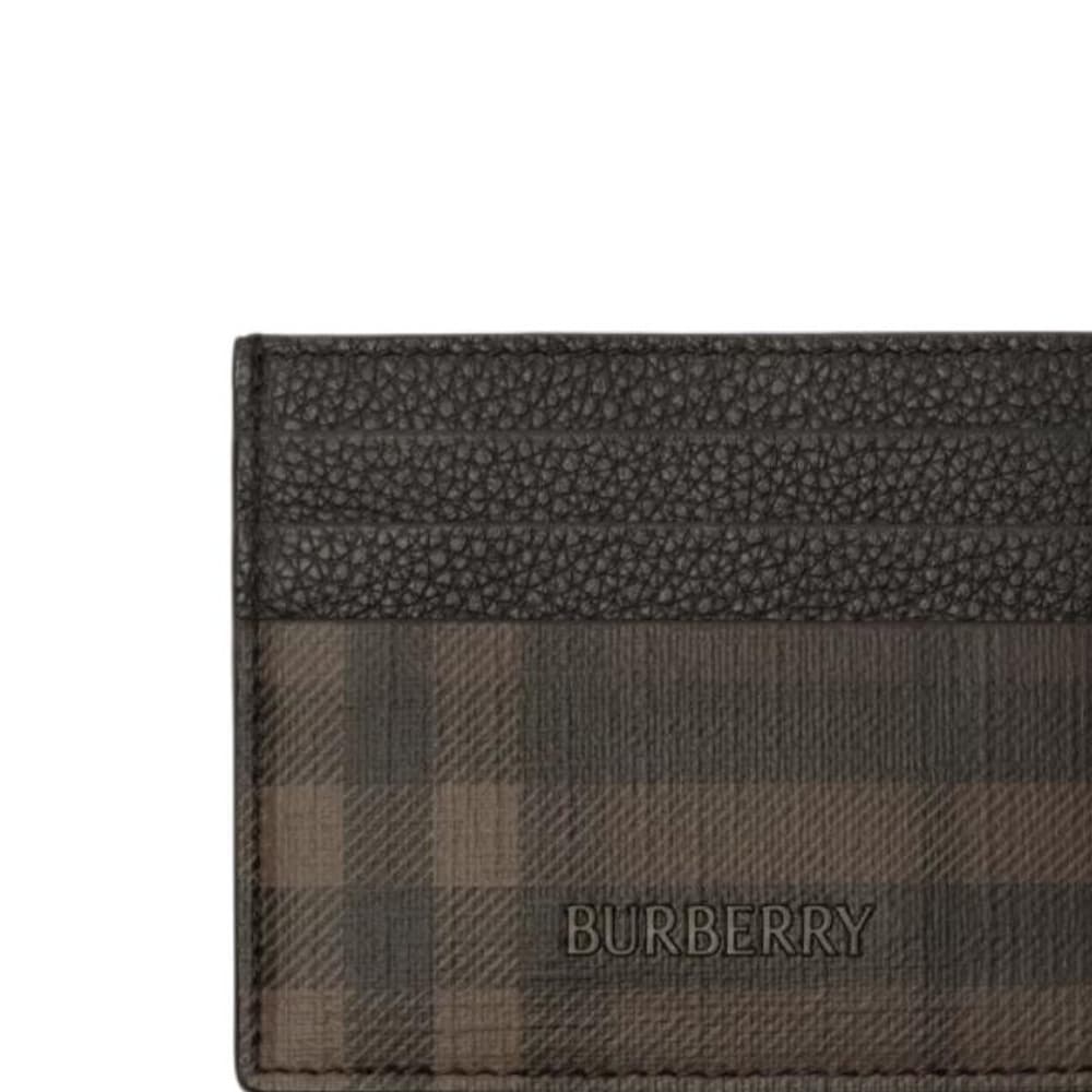 Картхолдер Burberry ПУ (полиуретан) Визитницы Женские Темно-кофейный - изображение 3