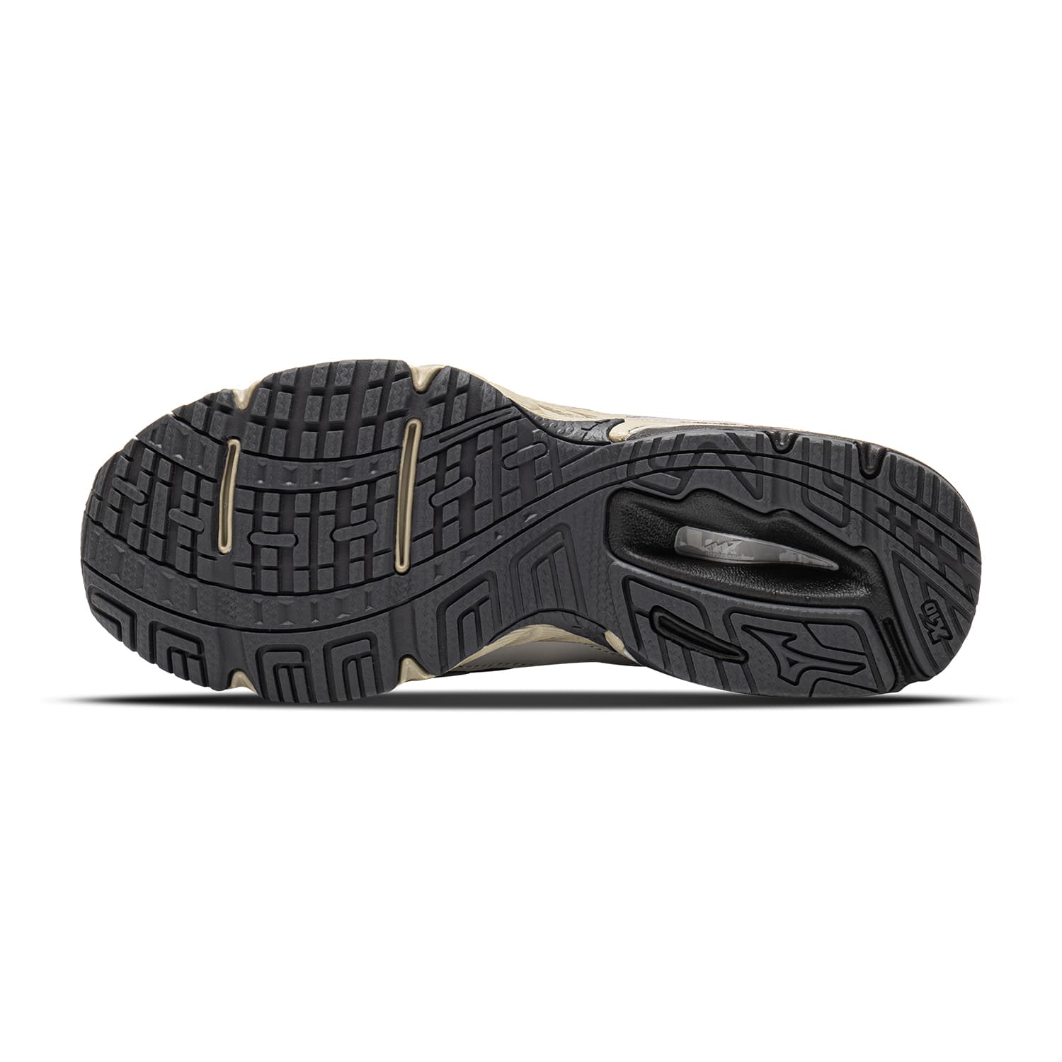 Кроссовки для бега Mizuno WAVE ORION Беговые кроссовки Низкий Топ Темно-углеродный серый Светлый бежевый серый Кабин коричневый Унисекс - изображение 6