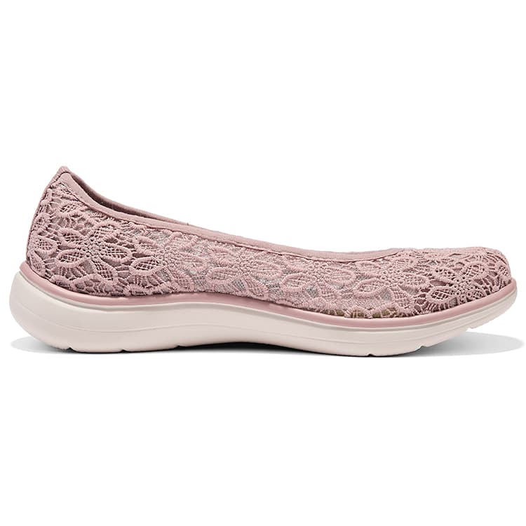 Тапочки Skechers On The Go Ткань Повседневная обувь Женские Бледно-розовый цвет кизила - изображение 2