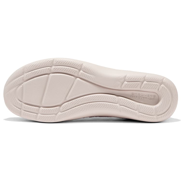 Тапочки Skechers On The Go Ткань Повседневная обувь Женские Бледно-розовый цвет кизила - изображение 5