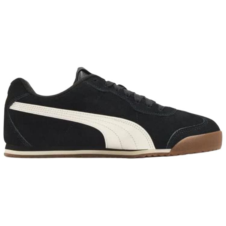 Кроссовки PUMA Turino 2 Повседневная обувь Низкий Топ Черный Снег Золото Унисекс - изображение 2