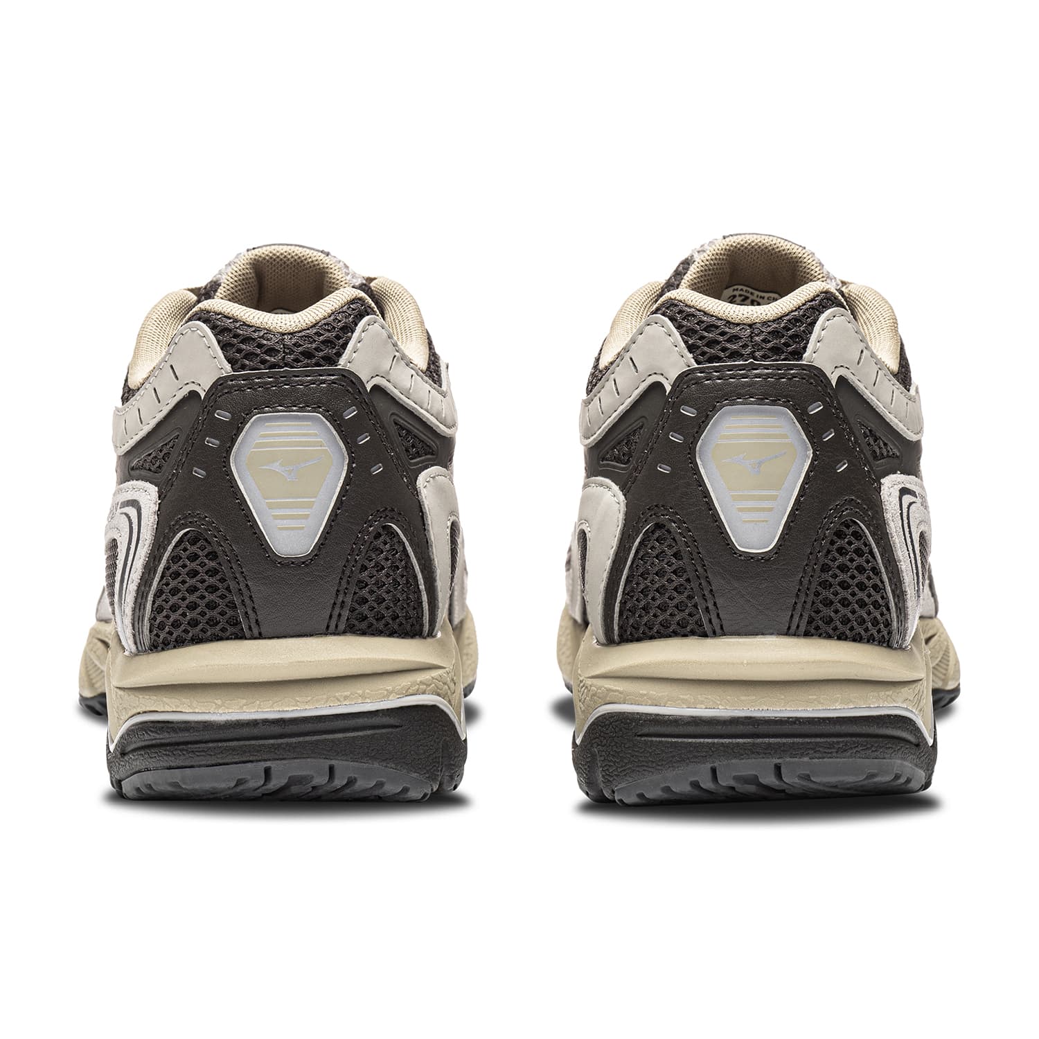 Кроссовки для бега Mizuno WAVE ORION Беговые кроссовки Низкий Топ Темно-углеродный серый Светлый бежевый серый Кабин коричневый Унисекс - изображение 5