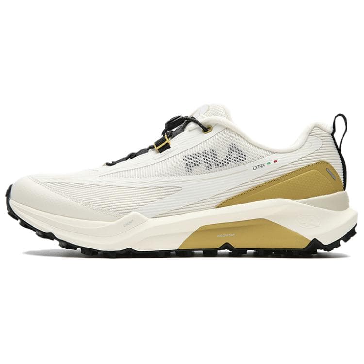 Кроссовки fila 3A LYNX Альпинистские и треккинговые ботинки Low Топ Кокосовый молочный белый Мужской - изображение 1