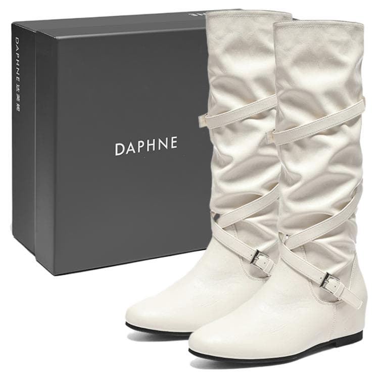 Ботинки DAPHNE Колено High Ботинки Женские - изображение 3