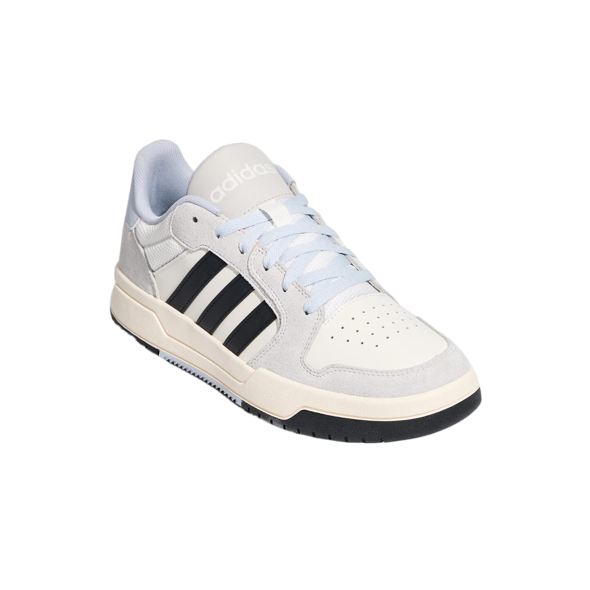 Кроссовки Adidas Entrap Скейтборд Кроссовки Низкие Ярко-белый Светло-серый Светло-синий Унисекс - изображение 3