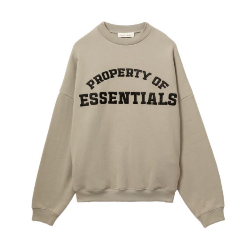 Кофта Fear Of God Essentials Серый Мужской Свитшот - изображение 1
