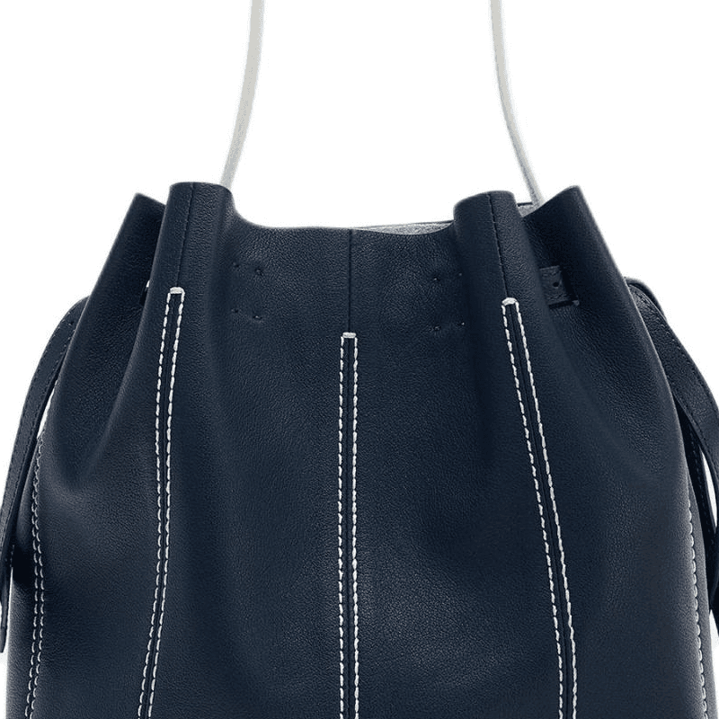 Мини-сумка ZARA Сумки через плечо Морской синий Женский - изображение 5