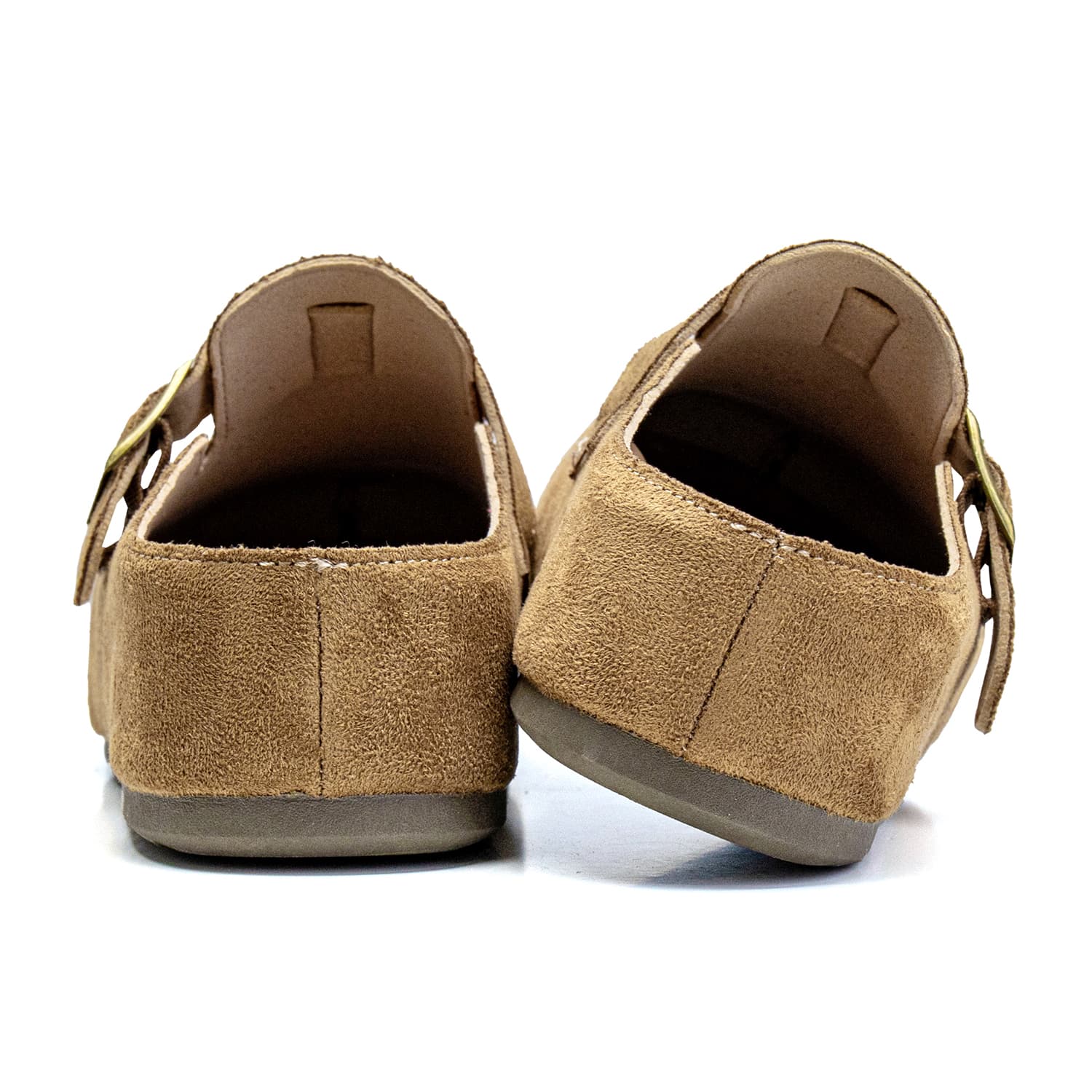 Сандалии JEANSWEST Birkenstock Стиль Обувь Земляной кофе Женские - изображение 4