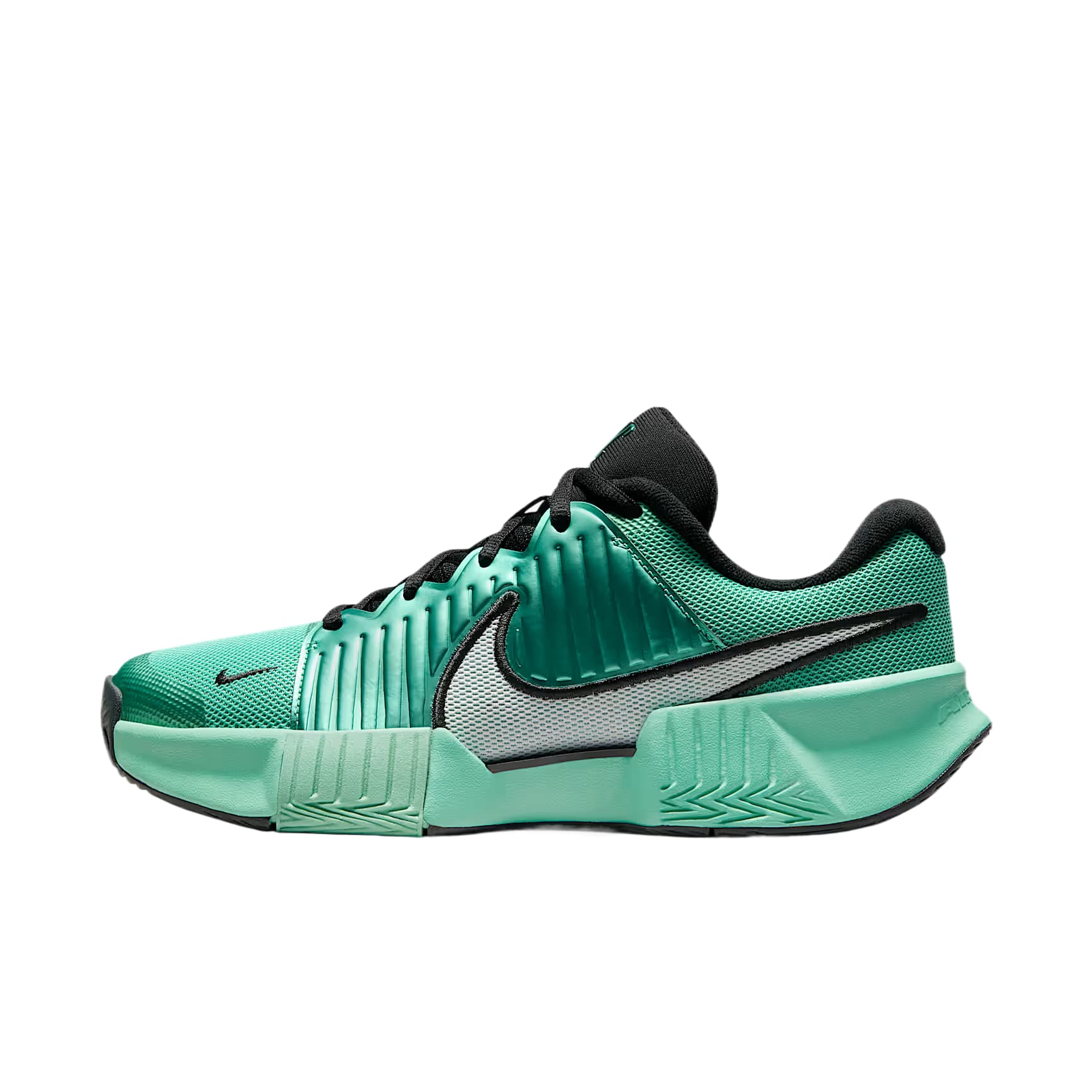 Кроссовки для тенниса NIKE GP Challenge Pro Теннисные кроссовки Низкий топ Мятно-зеленый Черный PURE Платина Женские - изображение 1