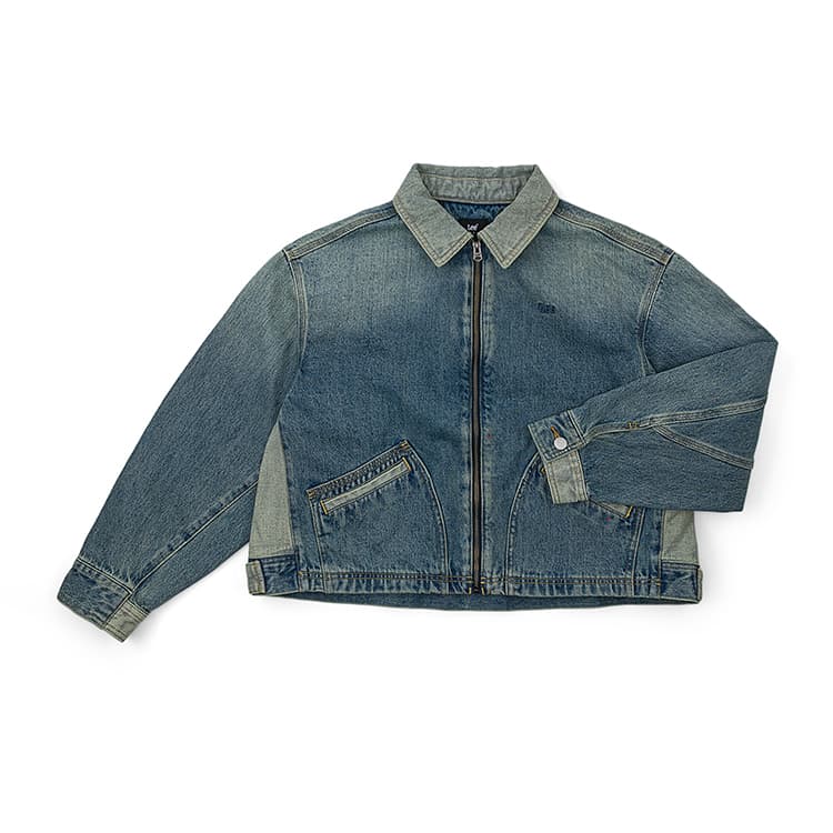 Lee Medium Blue Женские Джинсовые Куртки - изображение 1