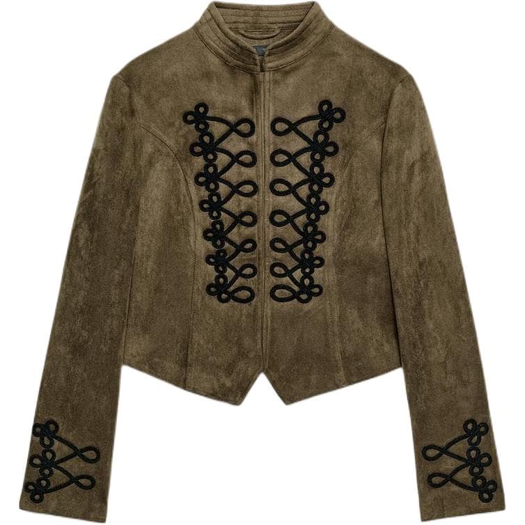 Куртка zara Средний хаки Женские Куртки - изображение 1