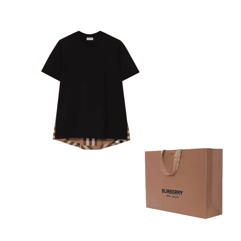 Футболка Burberry T-рубашка T-рубашка Женская - изображение 4