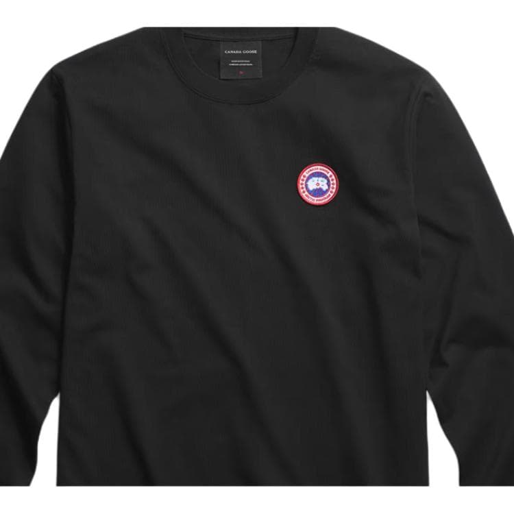 Футболка Canada Goose Мужские черные T-рубашки — фото 3