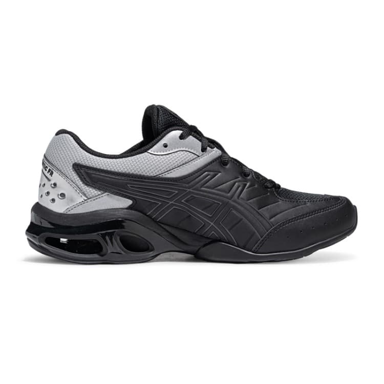 Кроссовки для бега ASICS GEL KINETIC FR Беговые кроссовки Низкий Топ Черный Серебристый Унисекс - изображение 2