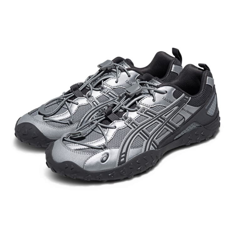 Кроссовки для бега ASICS Гель AMMG Беговые кроссовки Низкий Топ Серый Унисекс - изображение 3