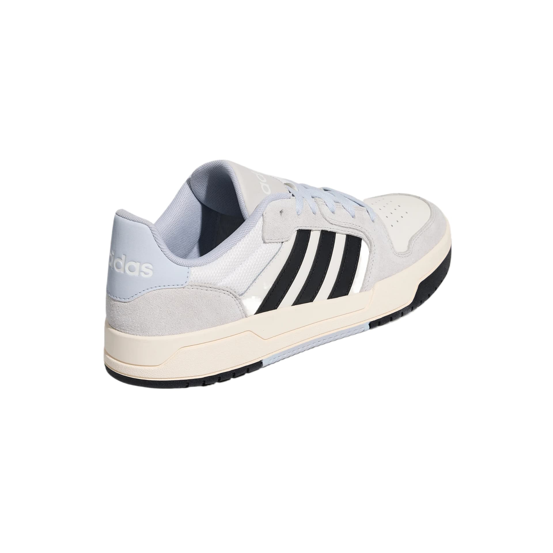 Кроссовки Adidas Entrap Скейтборд Кроссовки Низкие Ярко-белый Светло-серый Светло-синий Унисекс - изображение 4