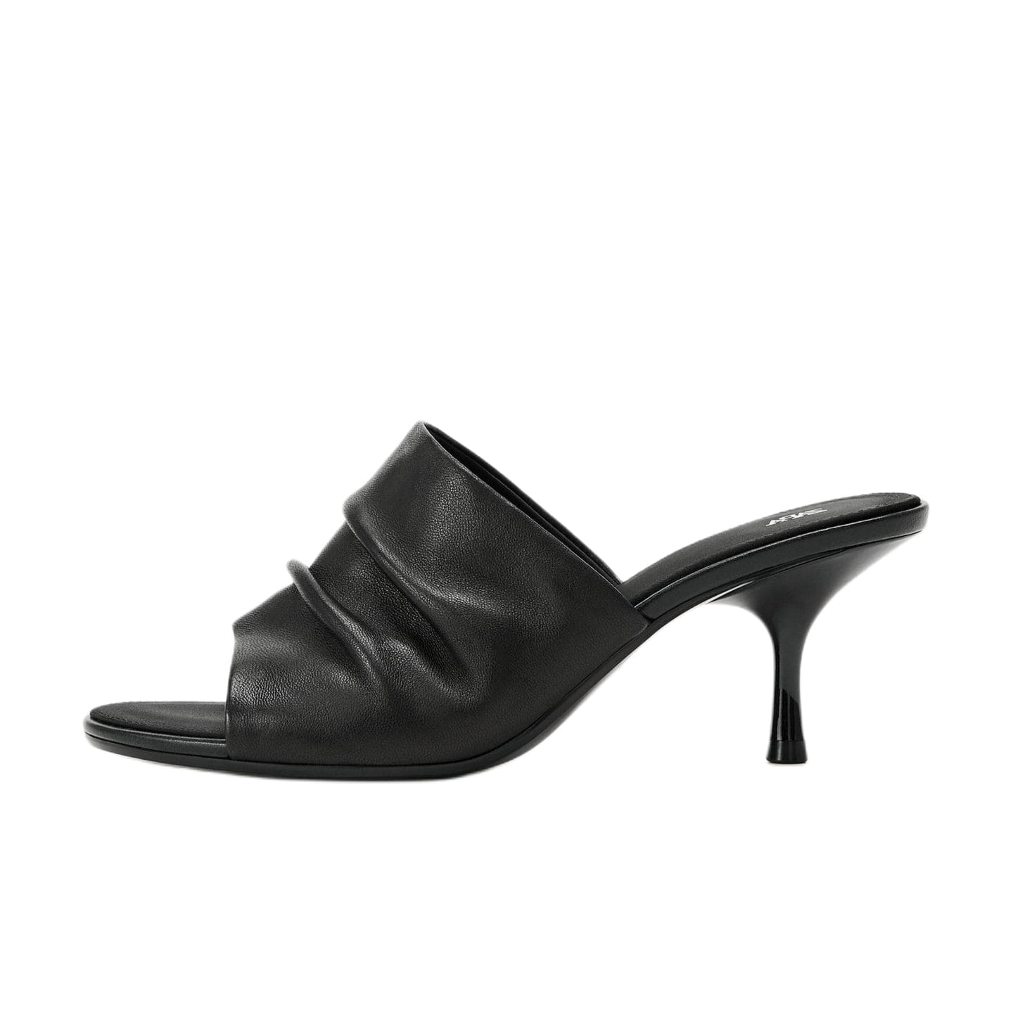 Сандалии ZARA Шлепанцы Black Women's - изображение 1