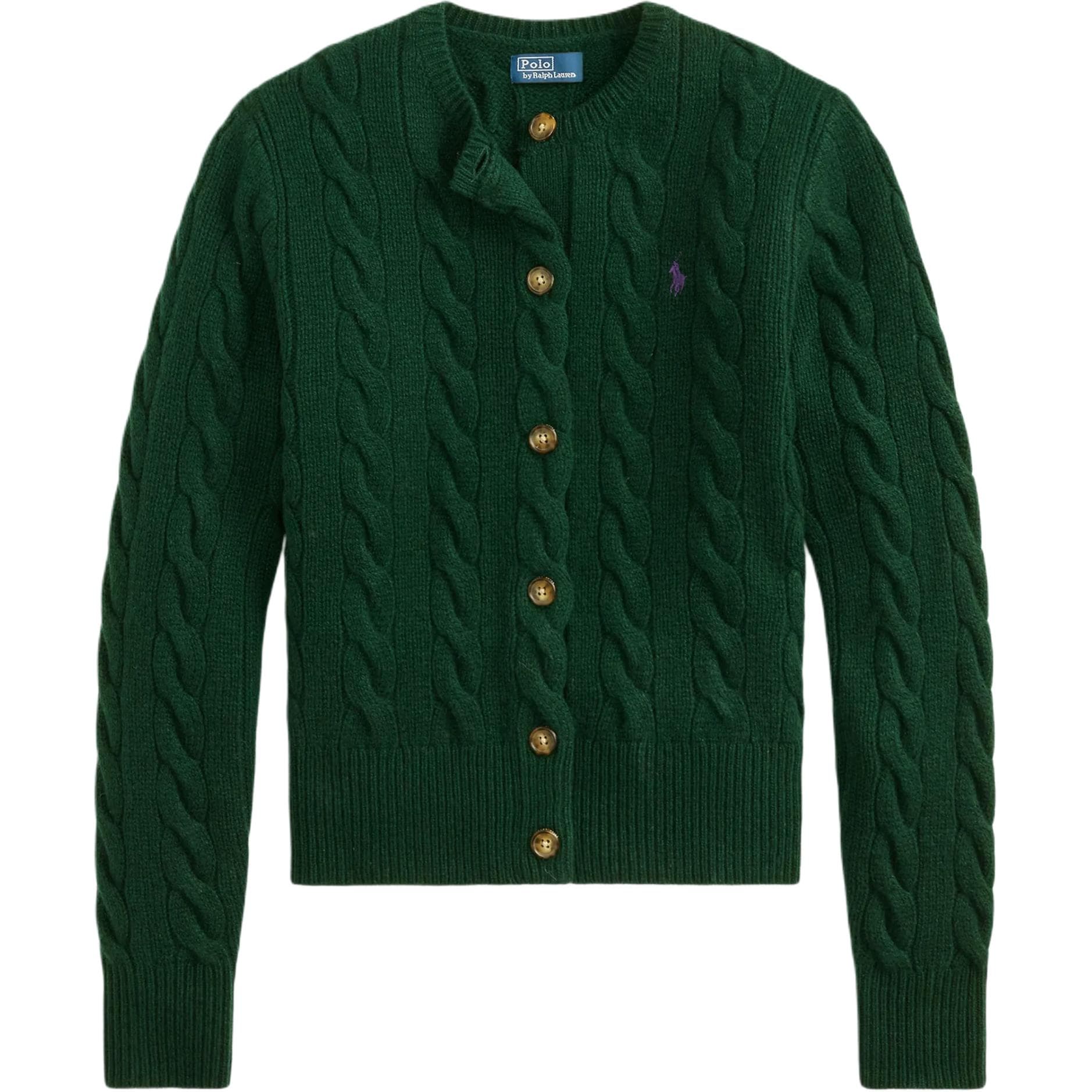 Кардиган Polo Ralph Lauren Зелёный Женские Свитеры - изображение 1