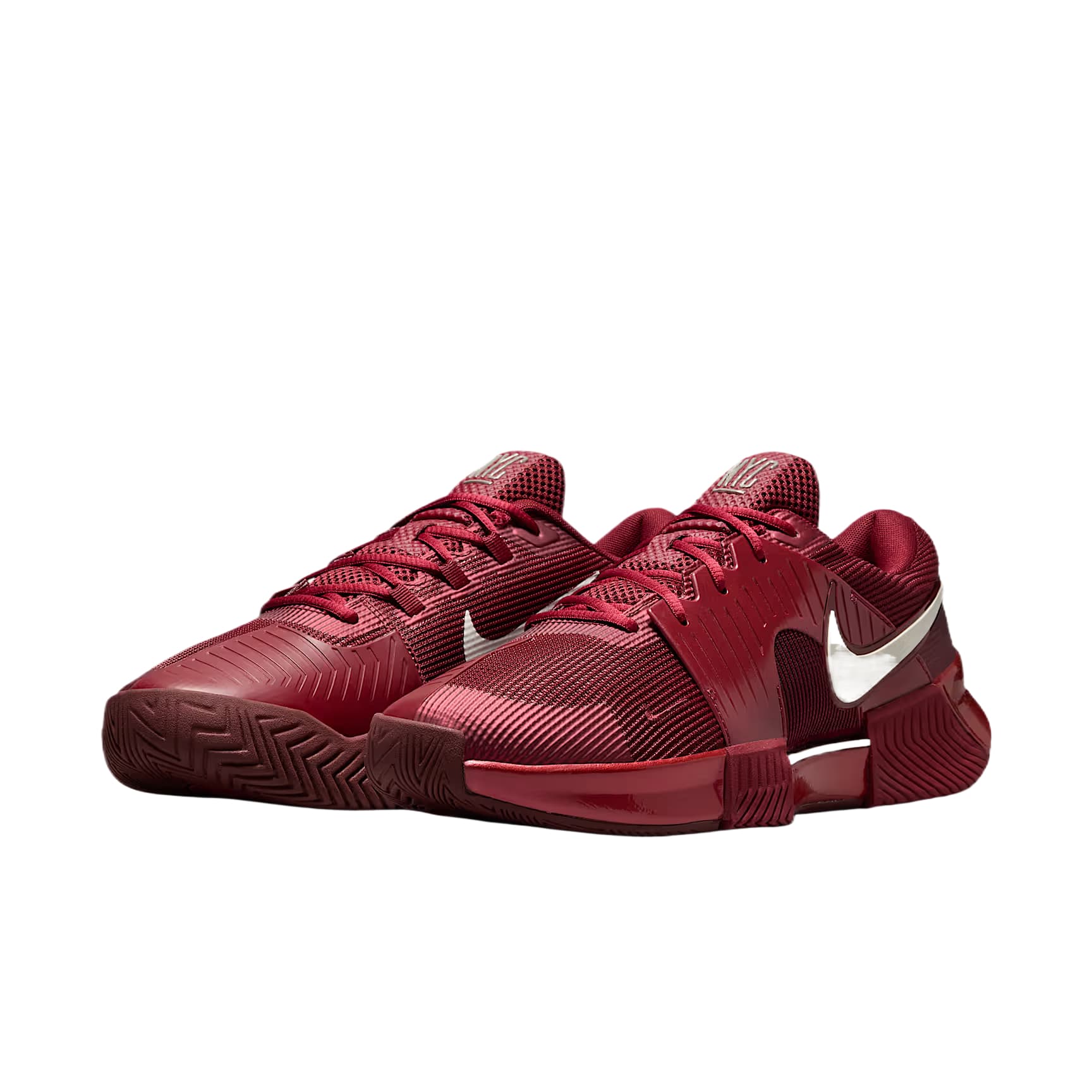 Кроссовки для тенниса NIKE Zoom GP Challenge 1,5 Теннисные кроссовки Низкий топ Командный красный зеленый Spark светлый слоновая кость Мужской - изображение 2