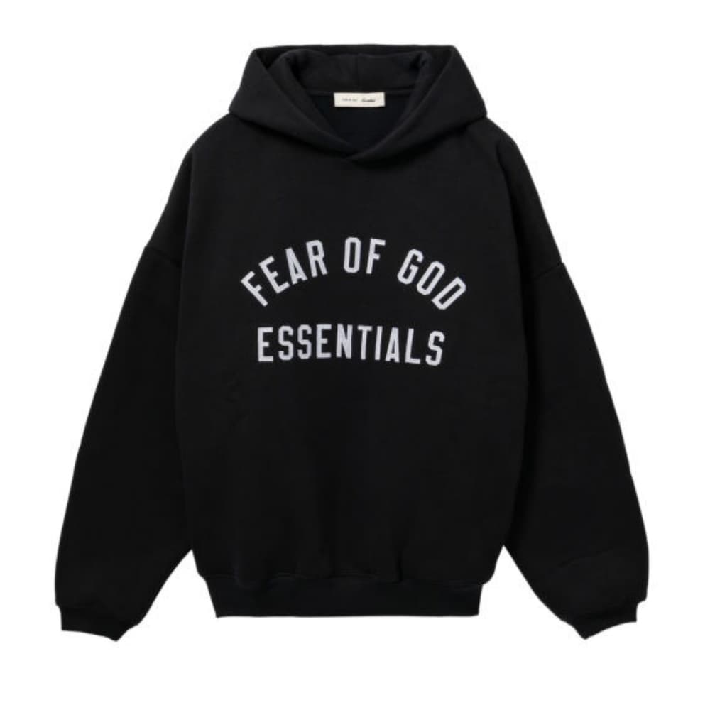 Худи Fear Of God Essentials Черные Мужские Толстовки - изображение 1