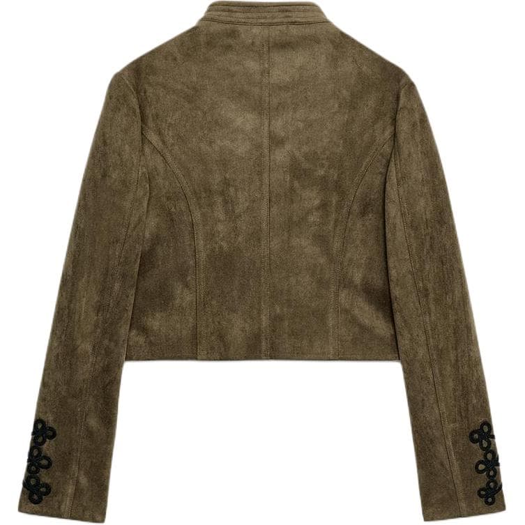 Куртка zara Средний хаки Женские Куртки - изображение 2