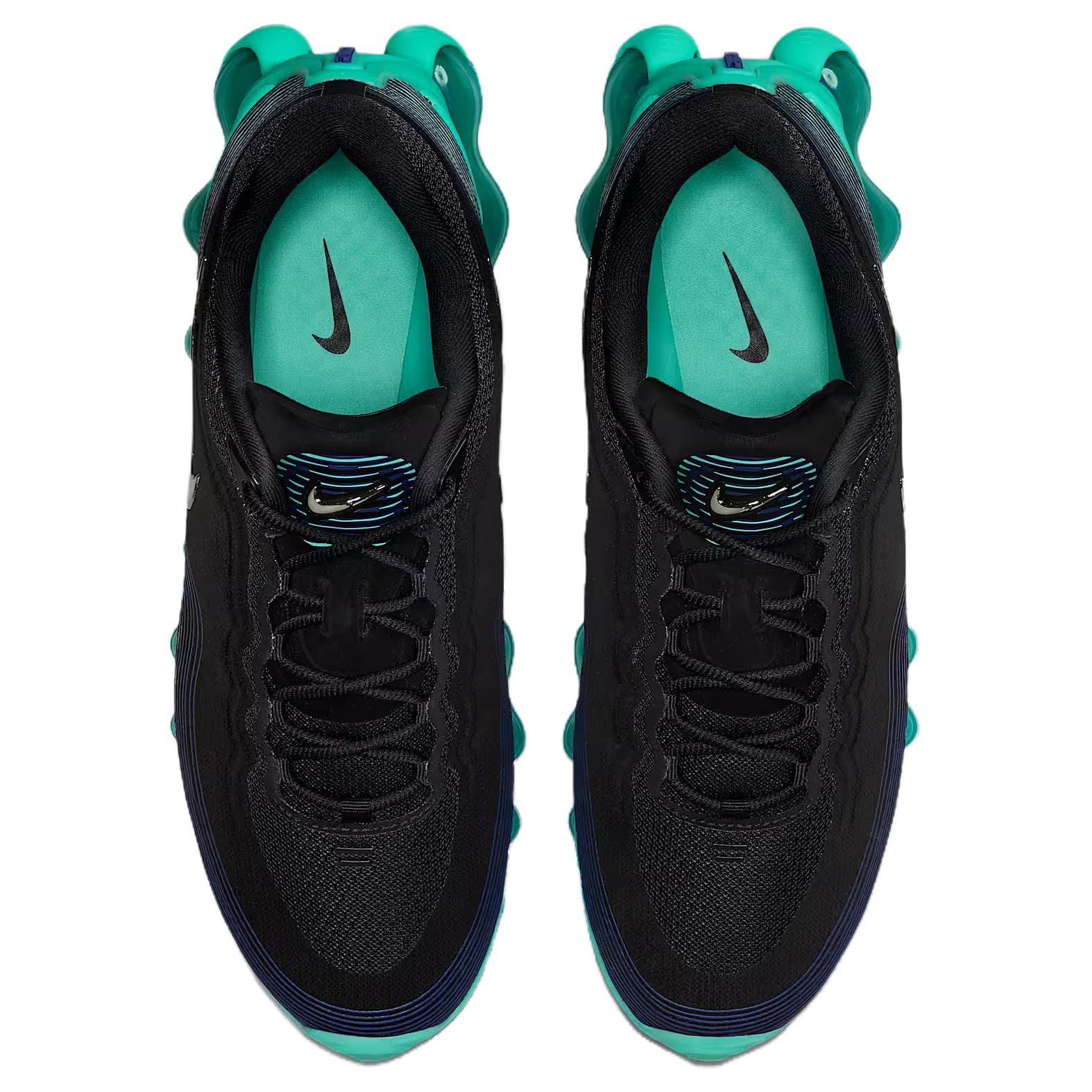 Кроссовки для бега Nike Air Жидкость max Беговые кроссовки Low Топ Чёрно-синий Мужской - изображение 4