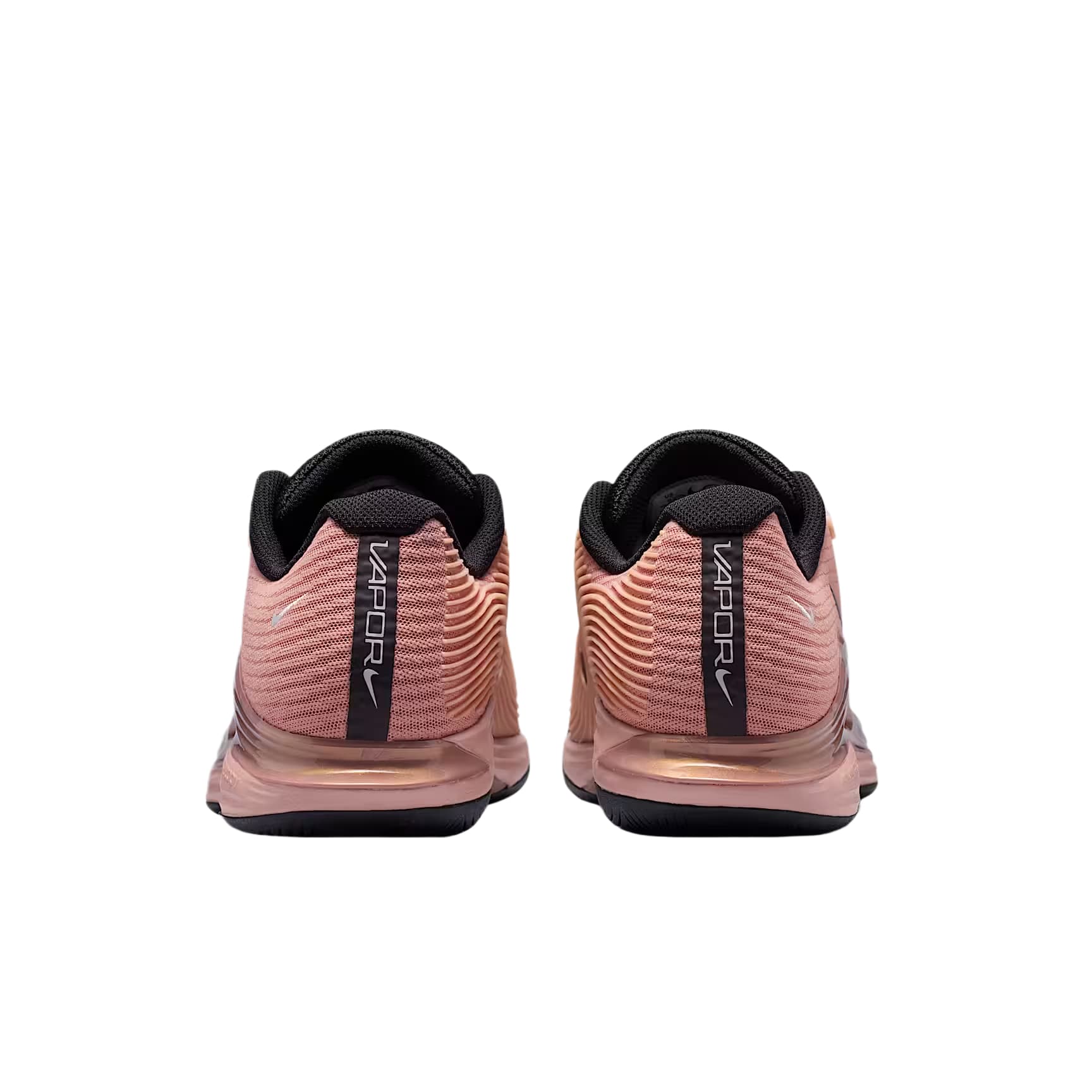 Кроссовки для тенниса NIKE Vapor 12 Кроссовки для тенниса Низкий Топ Металл Красный Коппер PURE Платина Черный Женские - изображение 5