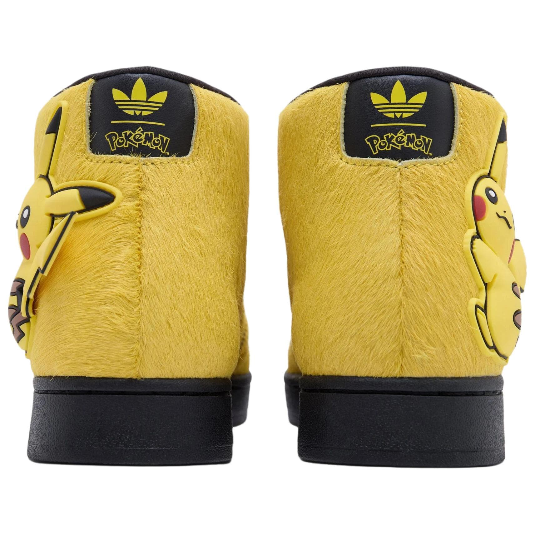 Кроссовки Adidas Originals Pro Model Кеды для скейтбординга High Топ Желтый черный Унисекс - изображение 3