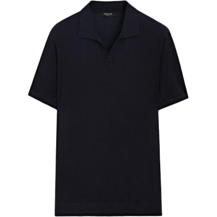 Поло Massimo Dutti Синий Мужской Поло - изображение 2