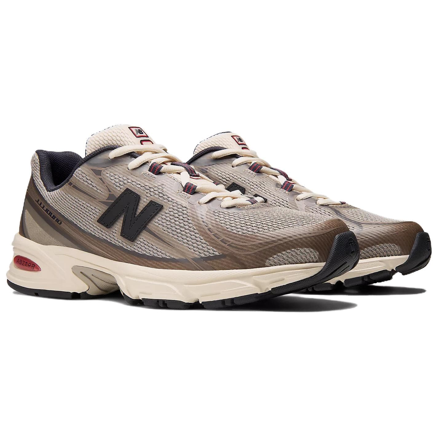 Кроссовки для бега New Balance NB 740 Беговые кроссовки Низкий Топ Светло-Серый Кофейный Унисекс - изображение 3