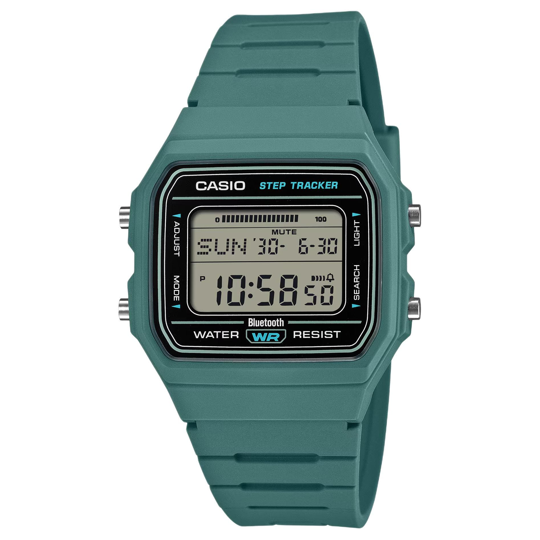 Часы CASIO Кварцевый механизм Унисекс Стандартный размер Часы 41,9 мм*38,1 мм*8,8 мм Серый - изображение 1