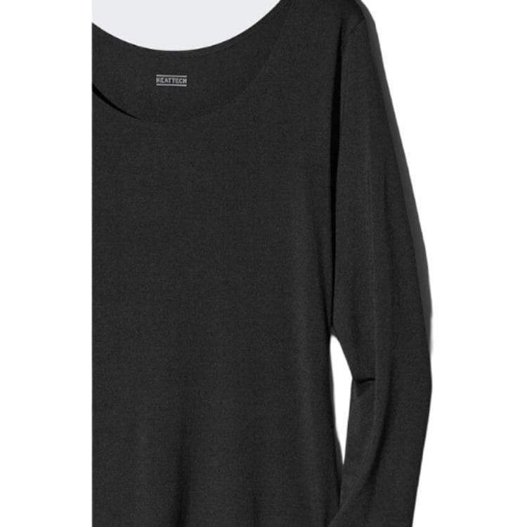 Трусы UNIQLO SS26 09 Черный Женский Верх Термобелья - изображение 4