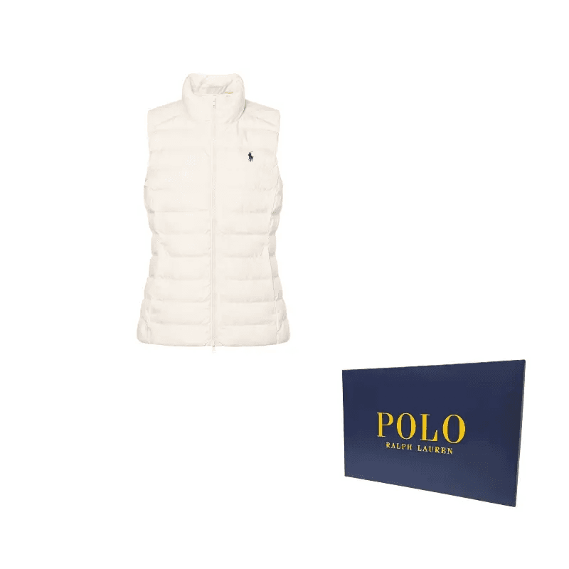 Polo Ralph Lauren FW24 Жилет Стандартный Размер Женский Бежевый - изображение 8