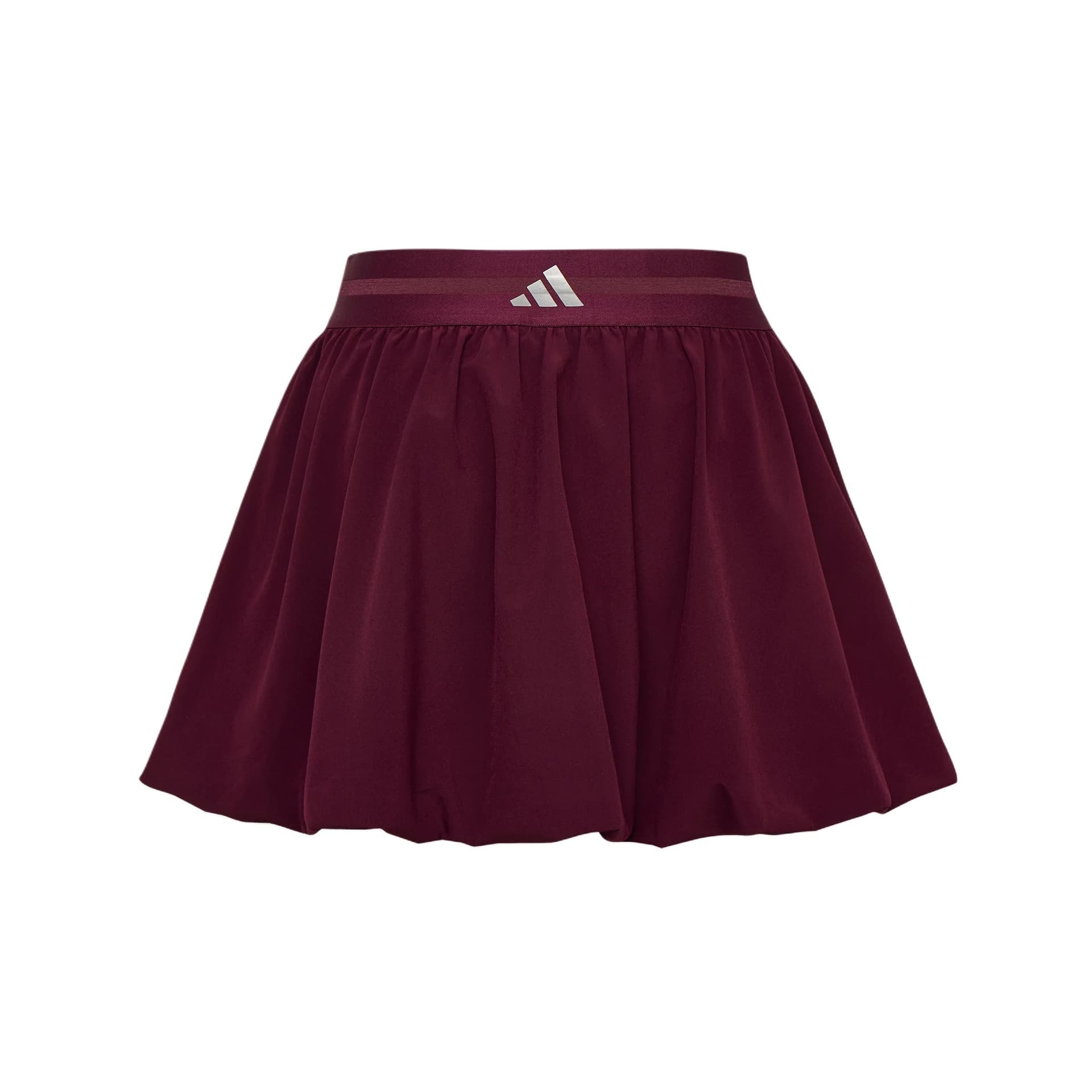 Юбка Adidas Теннис Темный красновато-фиолетовый Женские Повседневные мини юбки - изображение 2