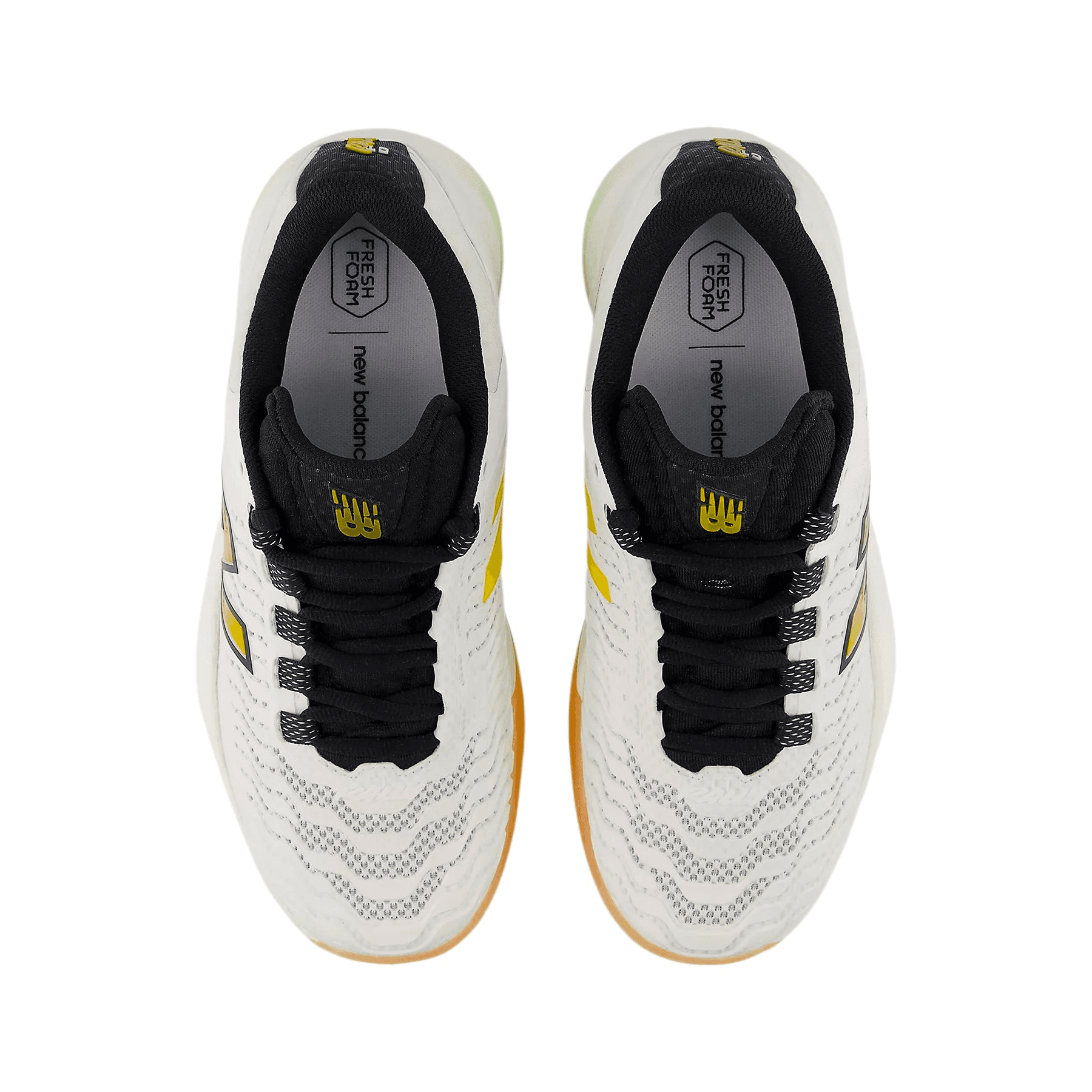 Кроссовки для тенниса New Balance Свежий Foum X Ct RALLY V2 Low Кроссовки для тенниса Женские Белый Черный Золото - изображение 3