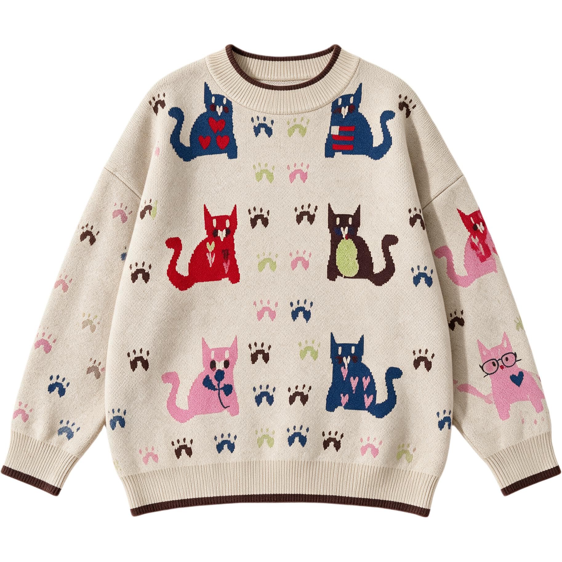 ATONGMU Многоцветный Кошка Kids Свитеры - изображение 1