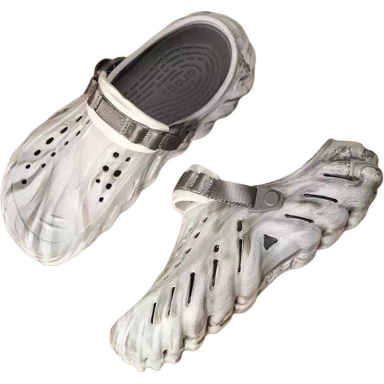 Сабо CROCS Сабо из резины 208454 1NL Moon Серый Цвет Унисекс - изображение 3