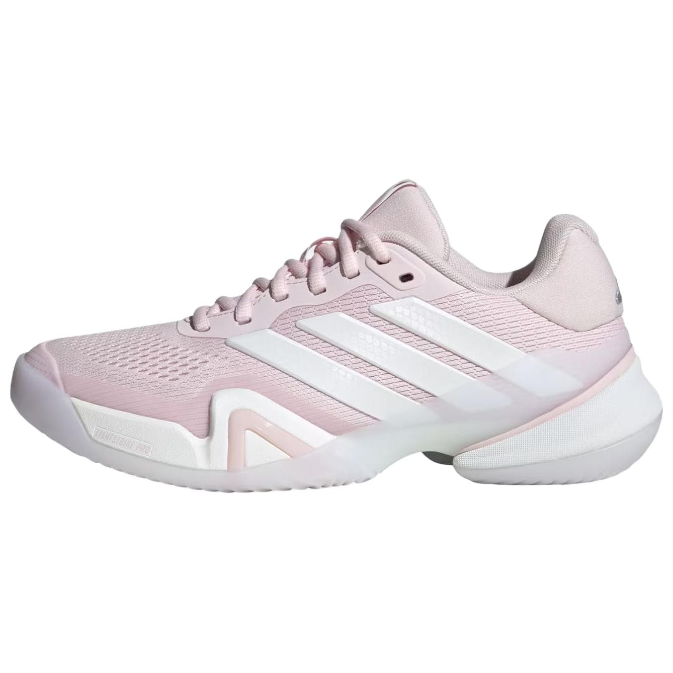 Кроссовки для тенниса Adidas BARRICADE 14 Теннисные Кроссовки Низкий Топ Дистиллированный Порошок Облачный Белый Женские - изображение 1