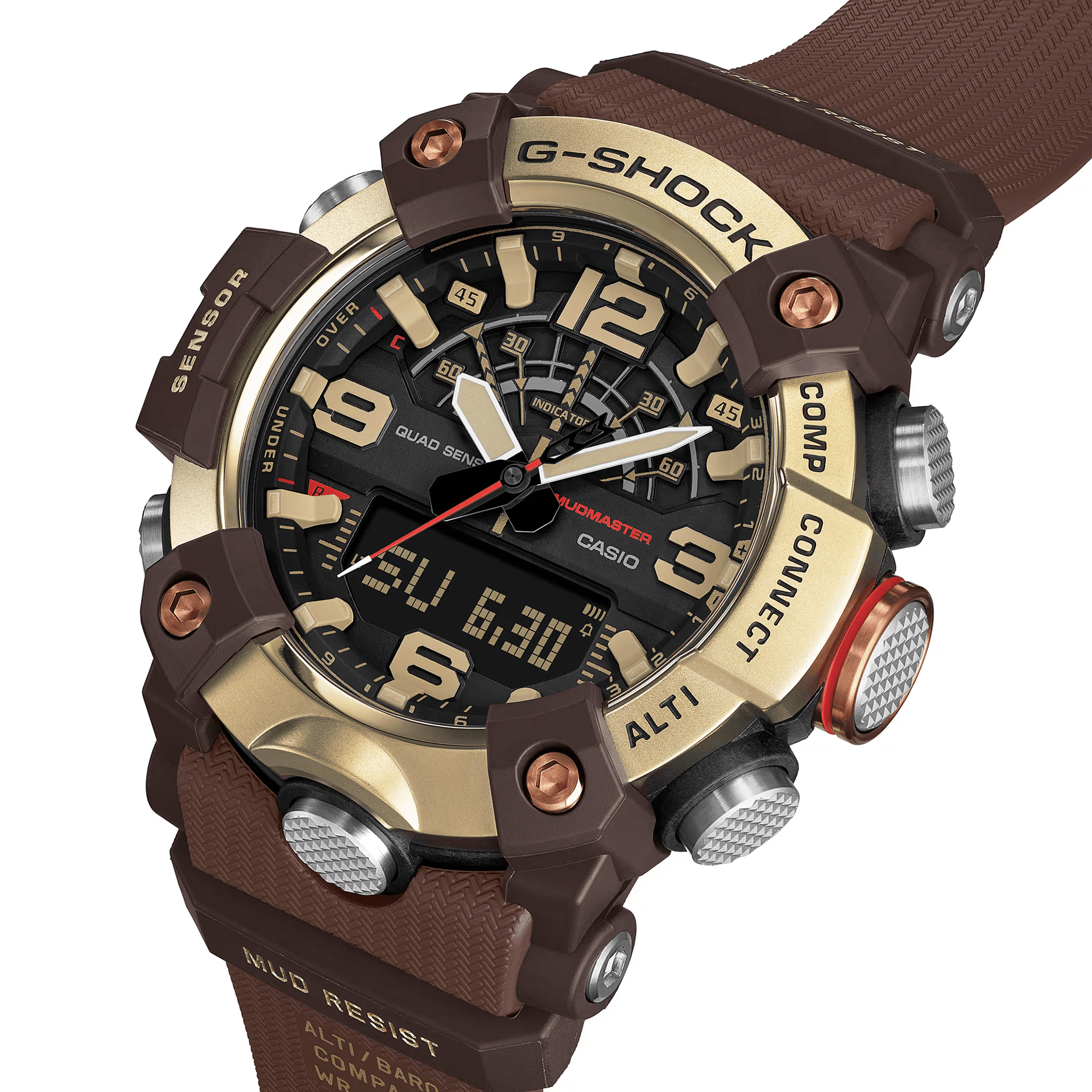 Часы CASIO Кварцевый механизм Мужской MASTER of G LAND Часы 55,4 мм*51,3 мм*19,4 мм Черный - изображение 3