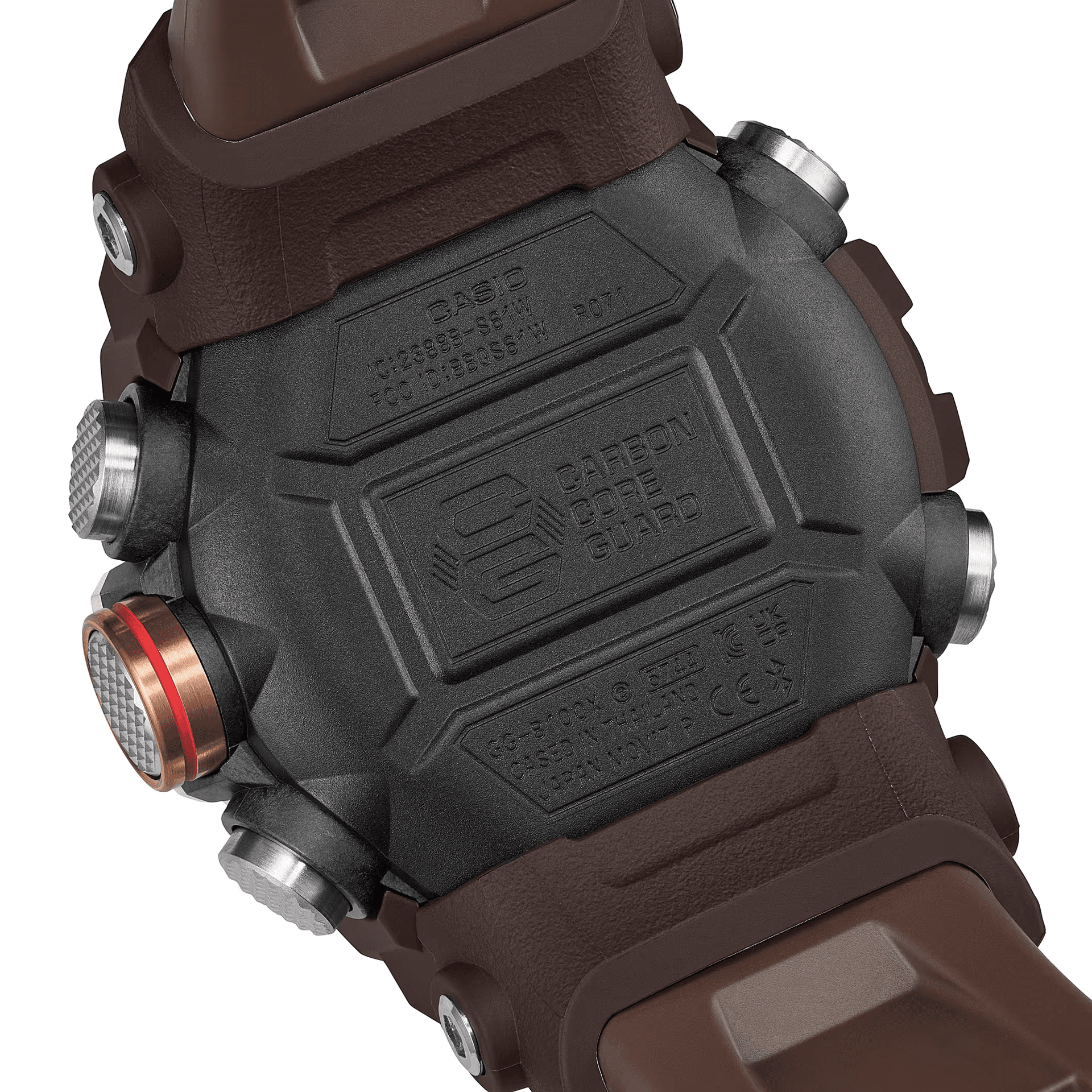 Часы CASIO Кварцевый механизм Мужской MASTER of G LAND Часы 55,4 мм*51,3 мм*19,4 мм Черный - изображение 5