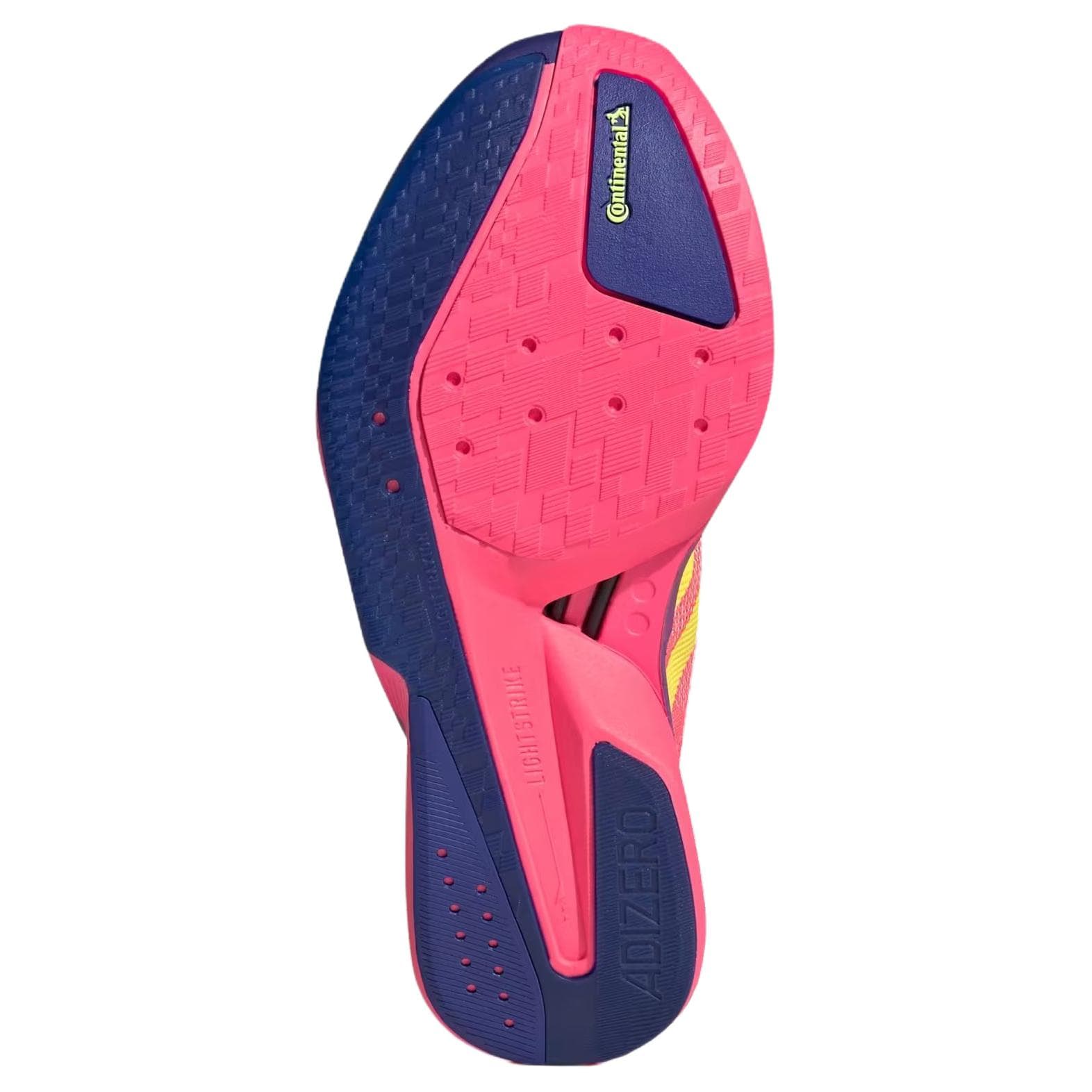 Кроссовки для бега Adidas Adizero Boston 13 Беговые кроссовки Низкий Топ Солнце Turbine Холодное сердце Лимон Двойной Индиго-синий Женские - изображение 6