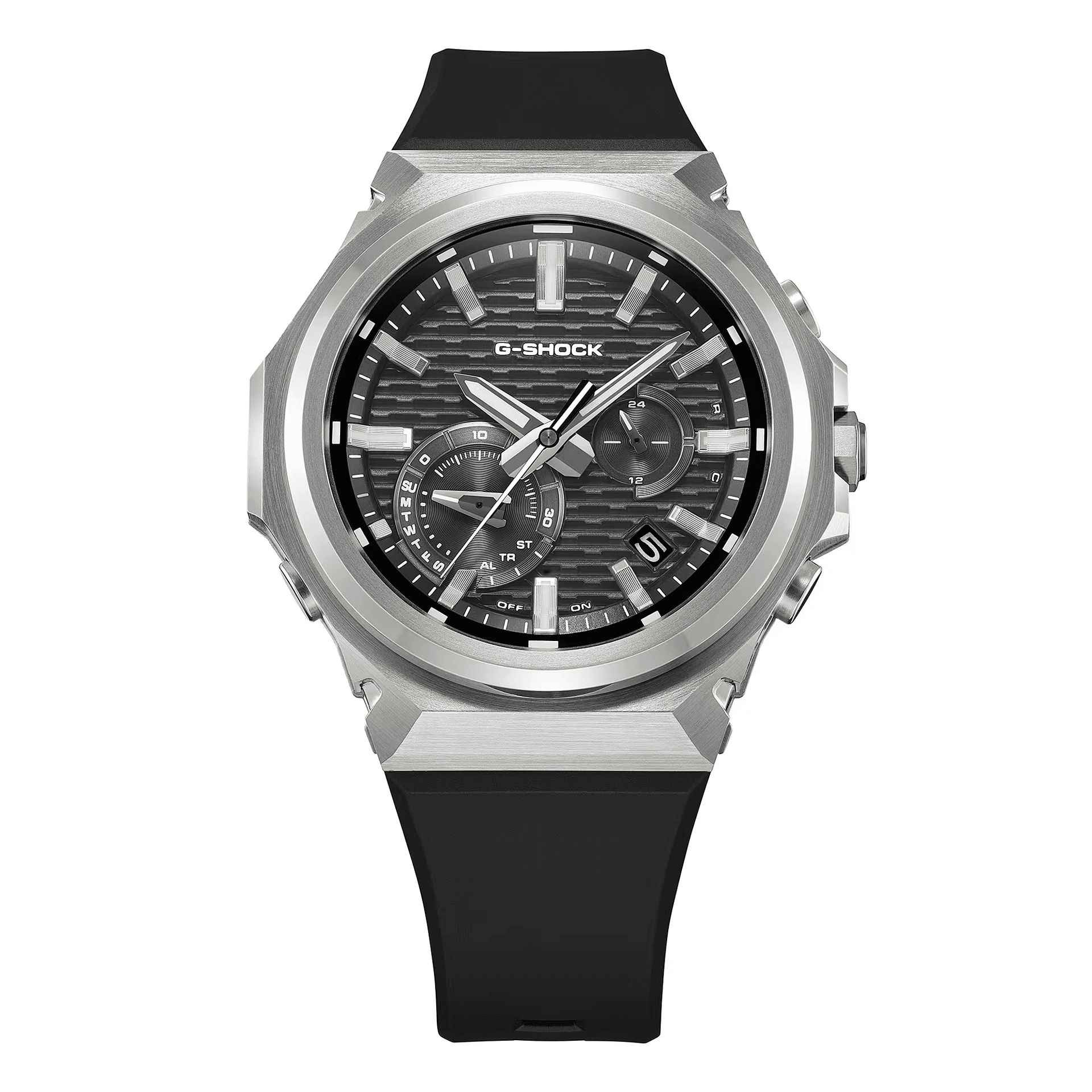 Часы CASIO Солнечный кварцевый механизм мужские часы G сталь 46,9 мм*44,2 мм*11,6 мм черный - изображение 5