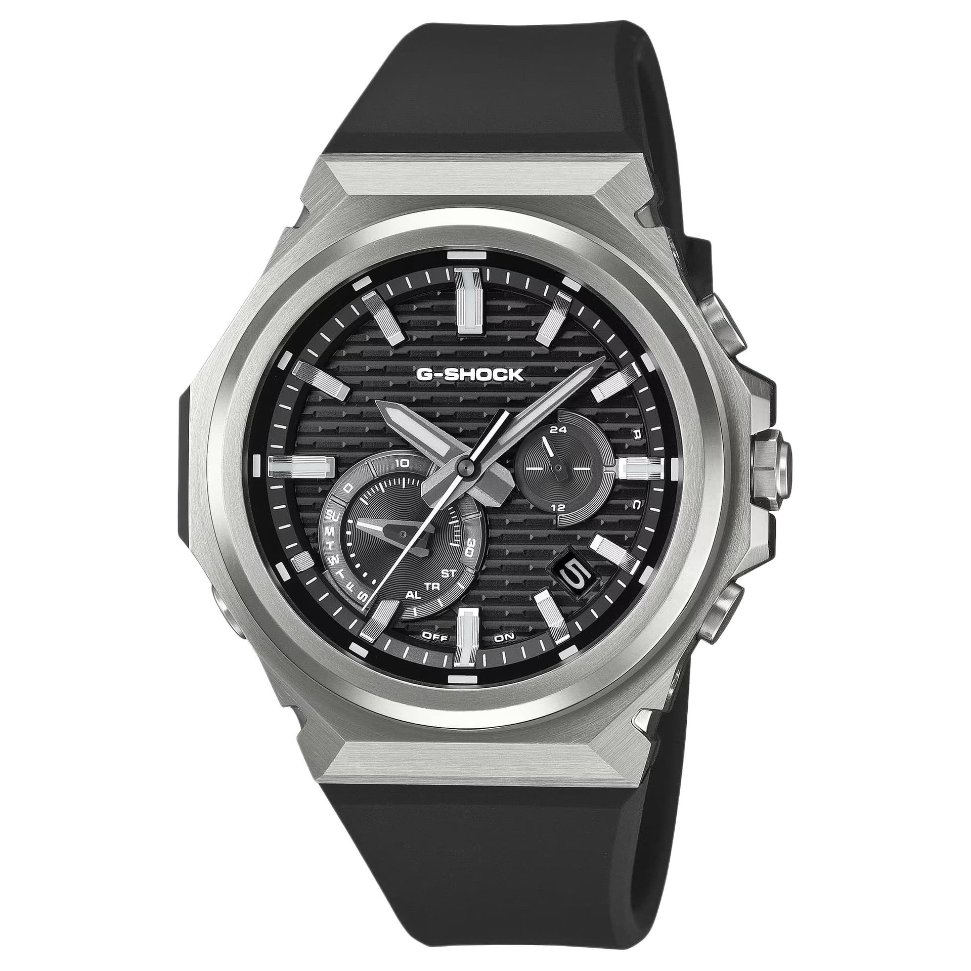 Часы CASIO Солнечный кварцевый механизм мужские часы G сталь 46,9 мм*44,2 мм*11,6 мм черный - изображение 1