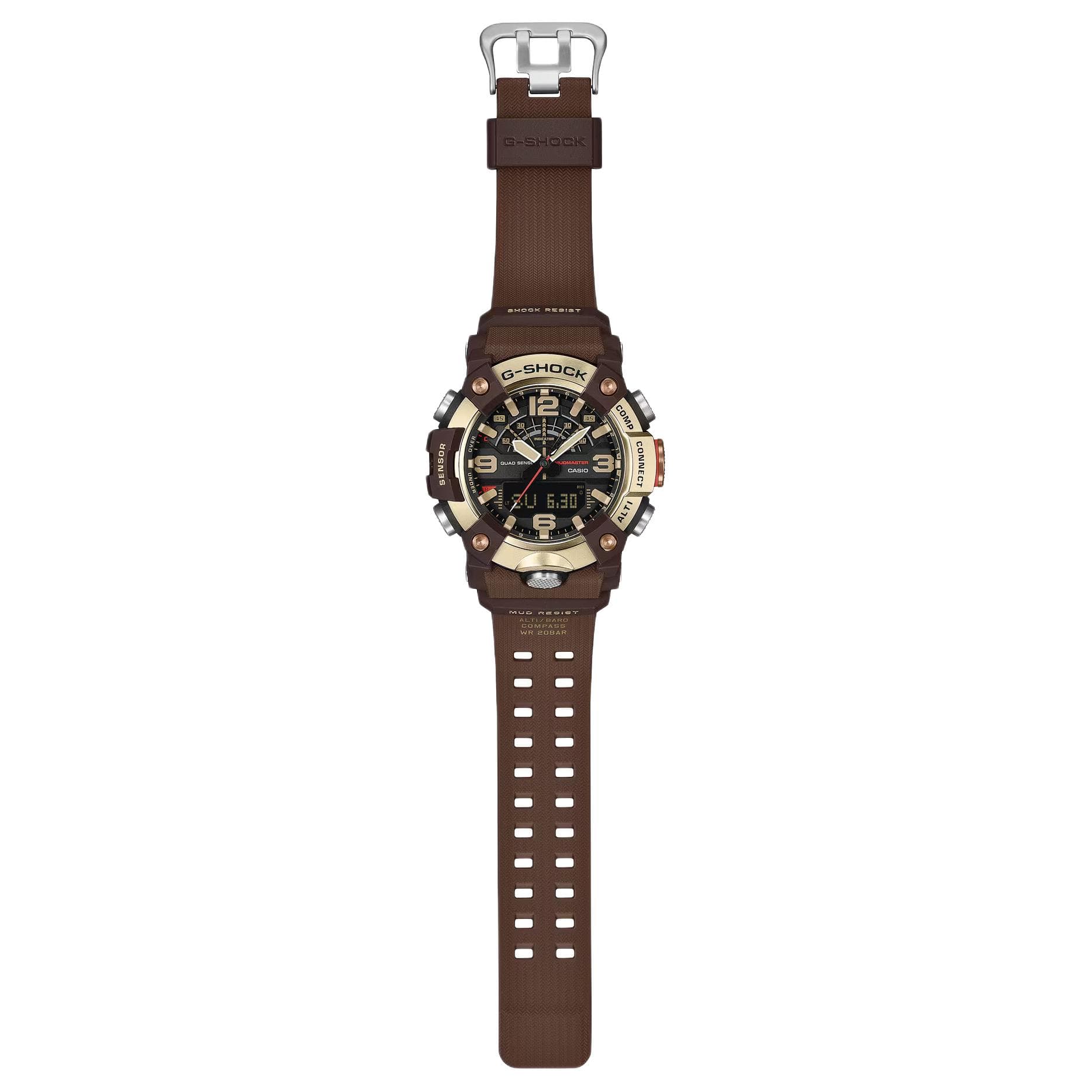 Часы CASIO Кварцевый механизм Мужской MASTER of G LAND Часы 55,4 мм*51,3 мм*19,4 мм Черный - изображение 6