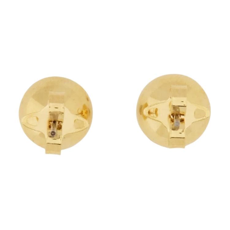 Серьги Вивьен Вествуд Brass Earrings Унисекс - изображение 2